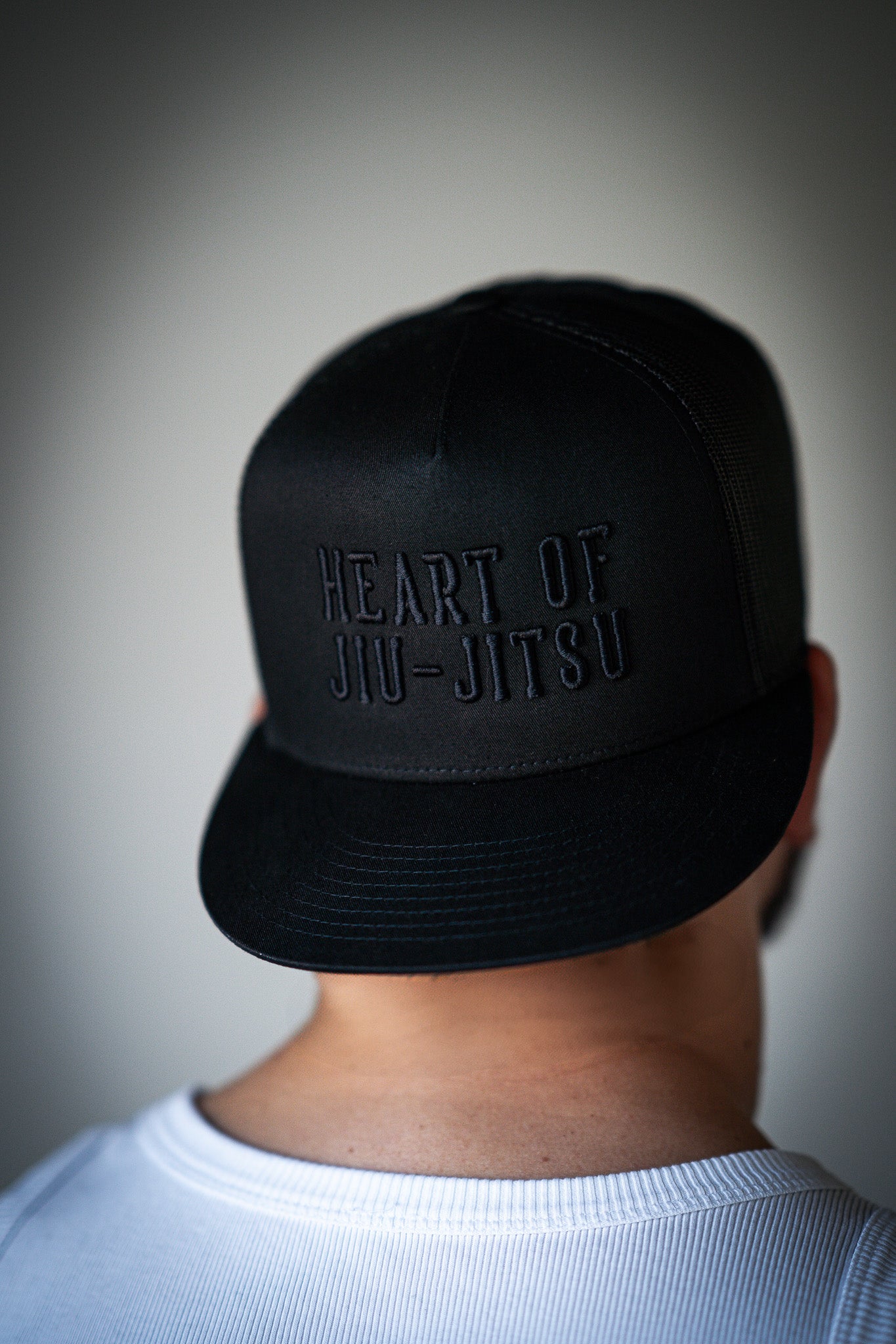 HEART OF JIU-JITSU Snapback – Black on Black