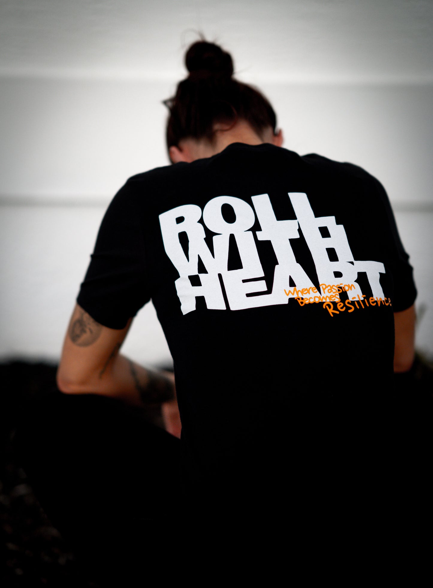 ROLL WITH HEART | Adults Collection - Where Passion Becomes Resilience t-shirt