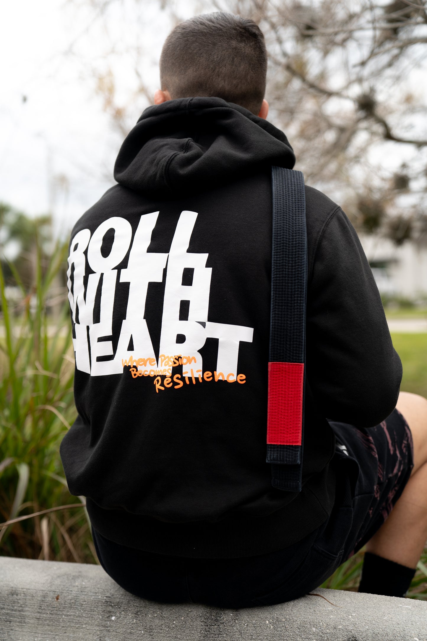 ROLL WITH HEART | Adults Collection - Where Passion Becomes Resilience Hoodie