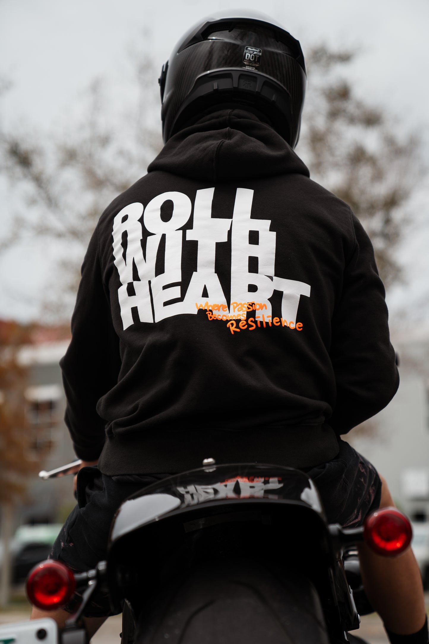 ROLL WITH HEART | Adults Collection - Where Passion Becomes Resilience Hoodie