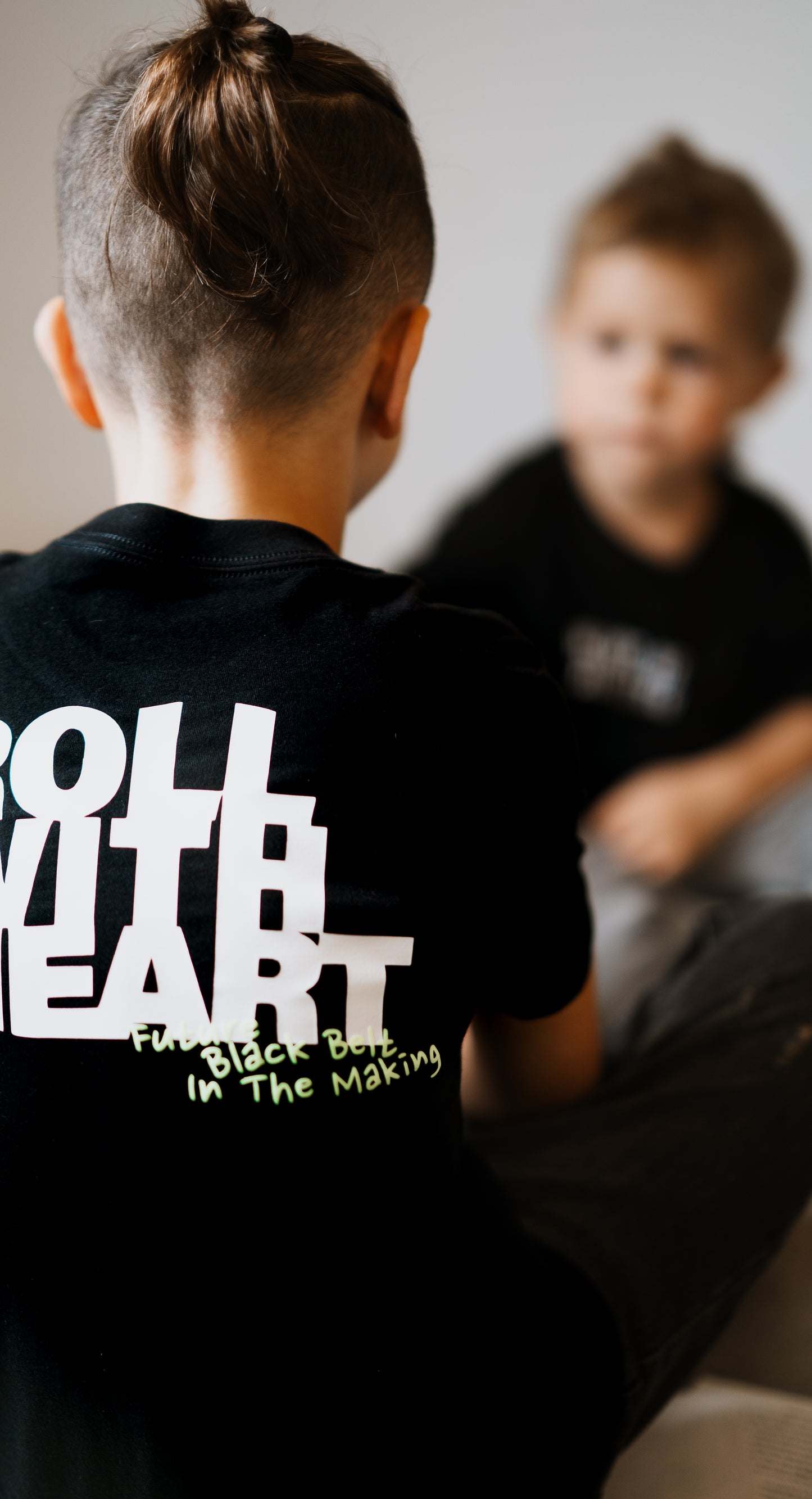 ROLL WITH HEART | Kids Collection - Black Belt in the Making t-shirt