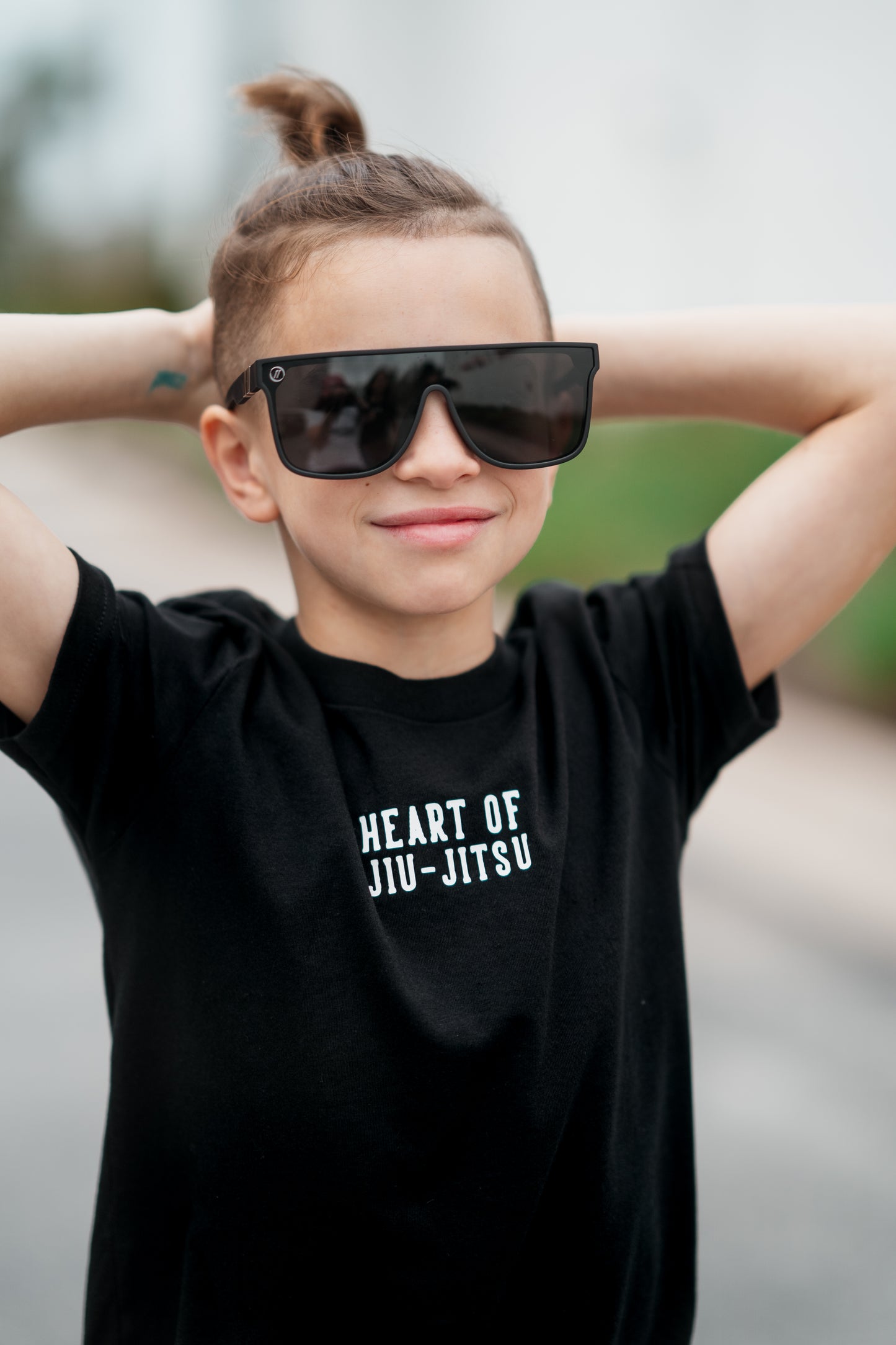ROLL WITH HEART | Kids Collection - Black Belt in the Making t-shirt