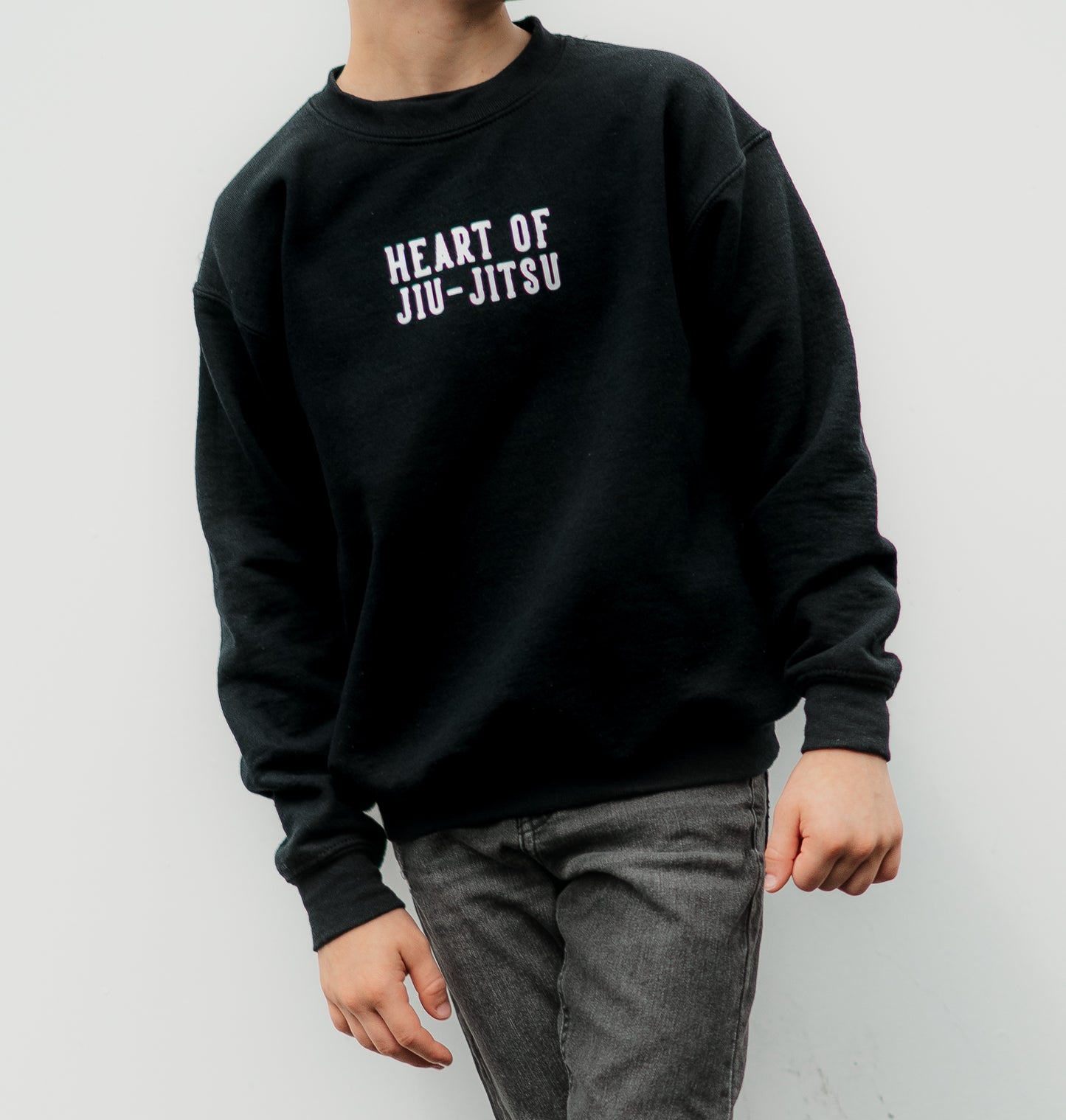ROLL WITH HEART | Kids Collection - Where Passion Becomes Resilience Crewneck