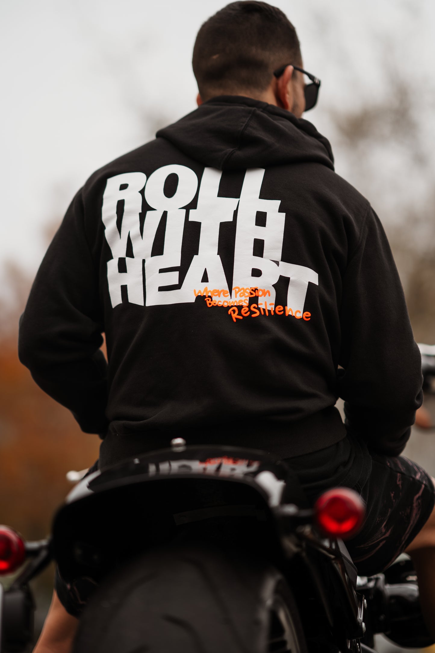 ROLL WITH HEART | Adults Collection - Where Passion Becomes Resilience Hoodie