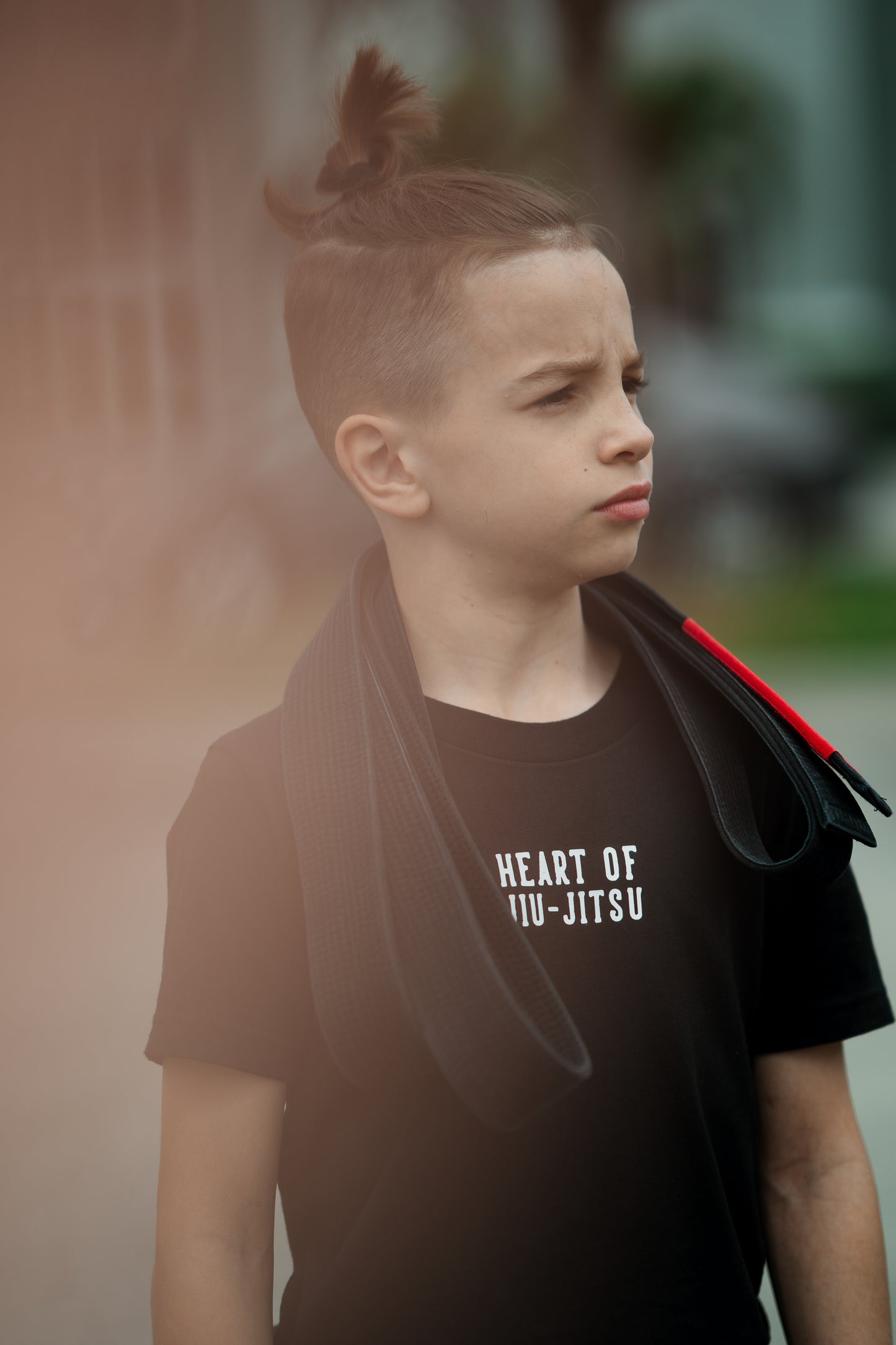 ROLL WITH HEART | Kids Collection - Black Belt in the Making t-shirt