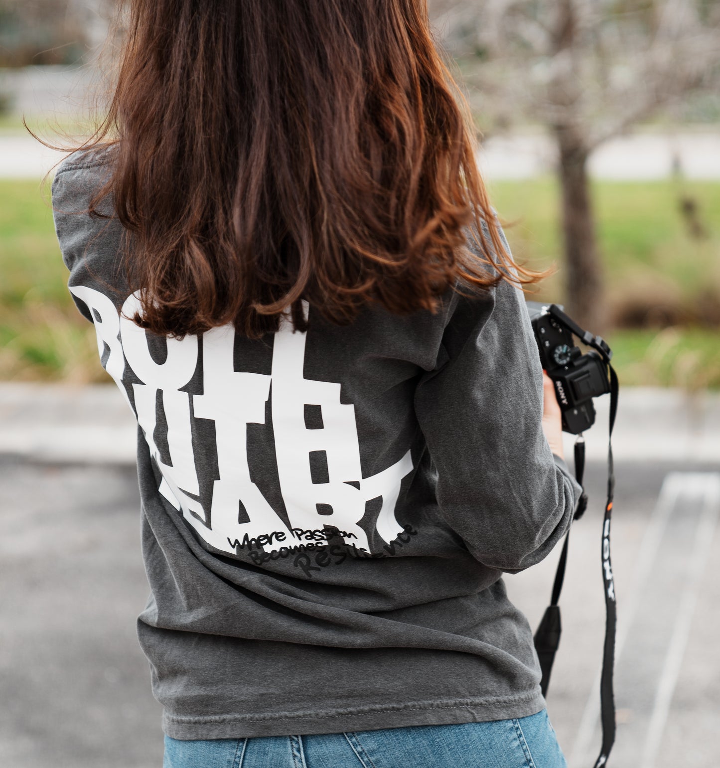 ROLL WITH HEART | Adults Collection - Where Passion Becomes Resilience Long Sleeve