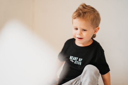 ROLL WITH HEART | Toddler Collection - Black Belt in the Making t-shirt