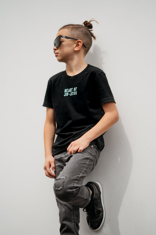 ROLL WITH HEART | Kids Collection - Black Belt in the Making t-shirt