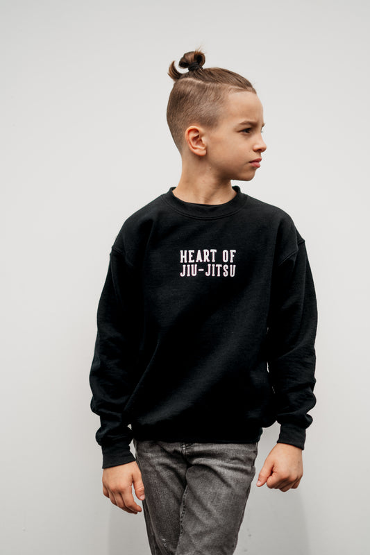 ROLL WITH HEART | Kids Collection - Where Passion Becomes Resilience Crewneck