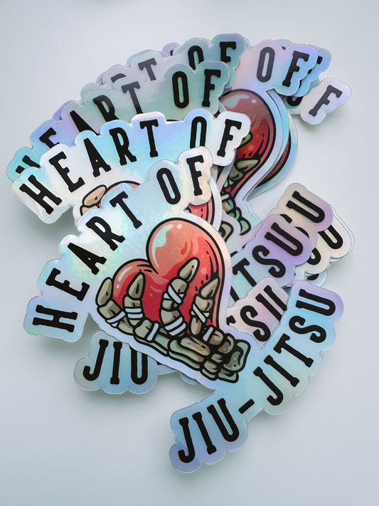 HEART OF JIU-JITSU STICKER