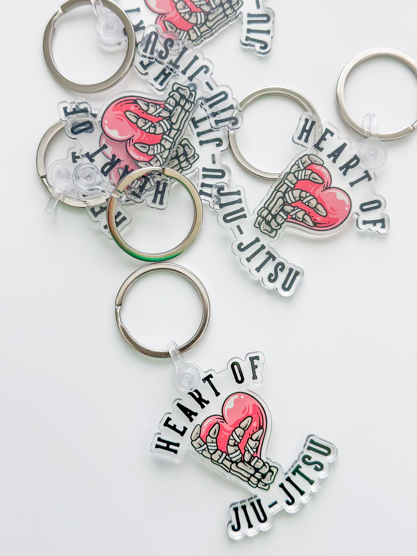 HEART OF JIU-JITSU KEYCHAIN